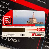 Scheda telecom faro di punta scorno