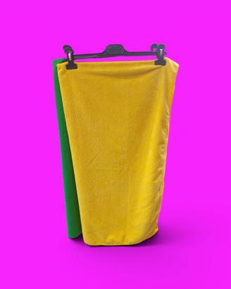 Lotto teli mare giallo Yamamay + verde