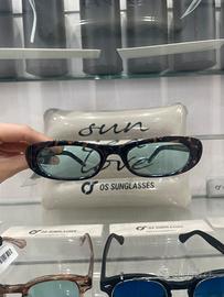 Delhi turchese Os sunglasses
