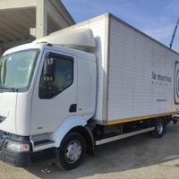 Renault midlum 180.115 6 cilindri furgone+sponda