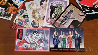 40 Cartoline Promocard Diabolik