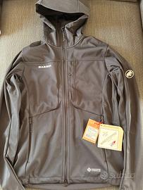 Giacca tecnica Mammut VIII Softshell S Nera