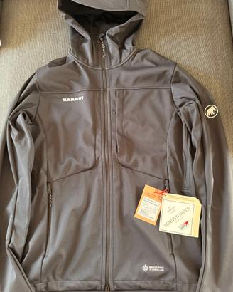 Giacca tecnica Mammut VIII Softshell S Nera