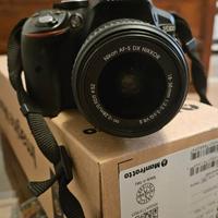 Reflex Nikon D5300 + Ottica 18-55mm Af-S Nikkor