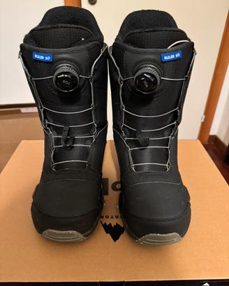 Scarponi Snowboard Burton ruler step on