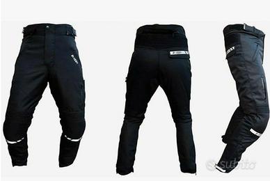 BI ESSE - Pantaloni moto uomo impermeabilIi