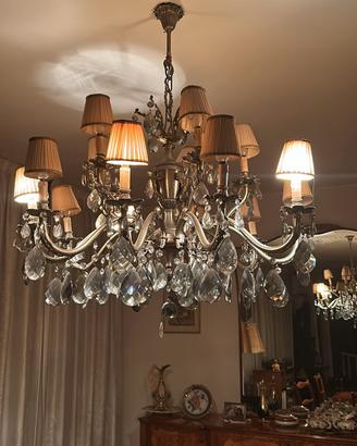 lampadario vetraria boema.