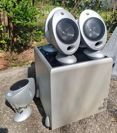 Sistema audio - Sub woofer + set 5 speaker