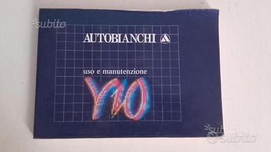 Libretto uso e manutenzione Autobianchi Y10 Iserie