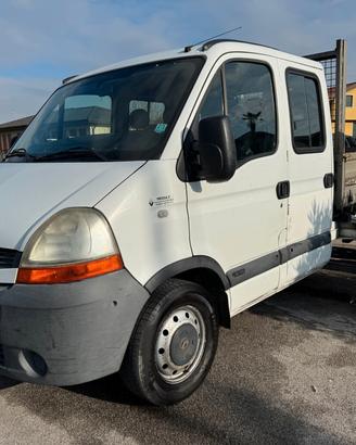 Renault Master 2.5dci Doppia Cabina 7 posti Casson