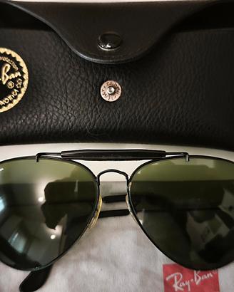 RayBan Aviator neri 
