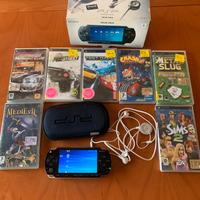 PSP 1004 K + 7 giochi Completa di tutto