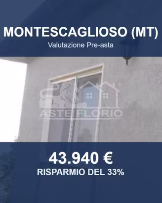 Immobile in asta di 123 m² con box auto a Montesca