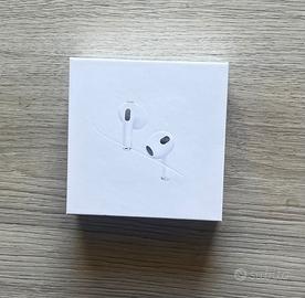 AirPods 3ª generazione, originale Apple. Nuovo