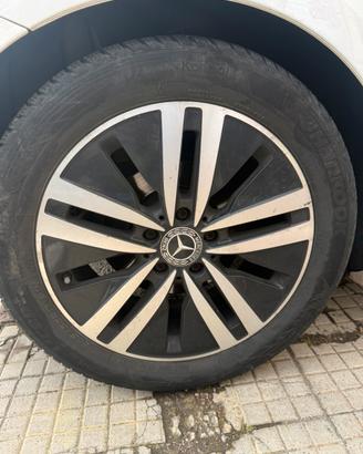 4 cerchi in lega mercedes originali