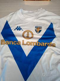 maglia Brescia autografata da Roberto Baggio 
