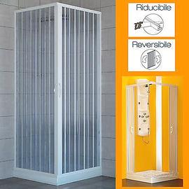 Box Doccia Brixo Delfino PVC angolare 70/80 x 70/8