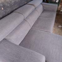 Divano a elle L 3 posti largo