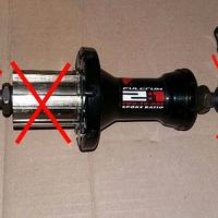 Mozzo Ruota Post. Fulcrum 5