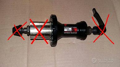 Mozzo Ruota Post. Fulcrum 5