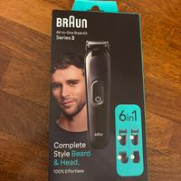 Braun Series 3  Regolabarba Tagliacapelli