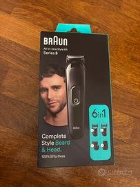 Braun Series 3  Regolabarba Tagliacapelli