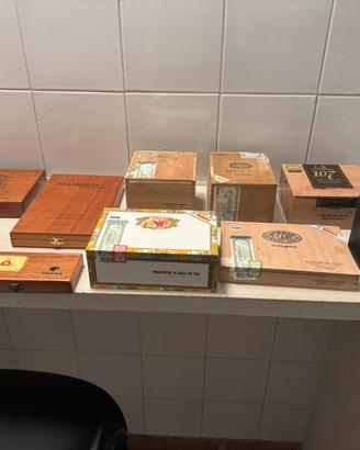 Selezione scatole sigari