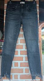 Jeans neri Zara taglia S