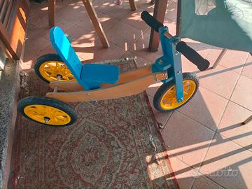 bici 3 ruote bimbi piccoli