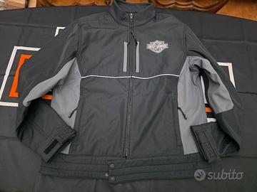 giacca tg L uomo softshell originale harley