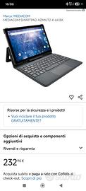tablet Mediacom 64 giga con scatola 