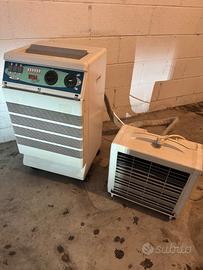 Climatizzatore portatile con modulo esterno