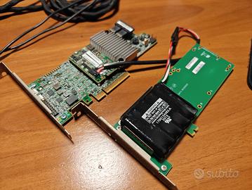 Controller RAID LSI MegaRAID 9361-8i + Batteria