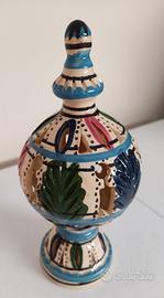 Souvenir ceramica portacandela