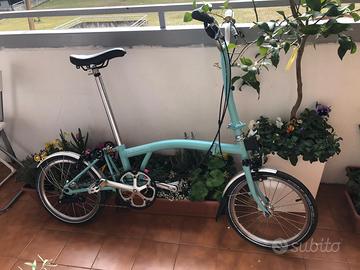 Brompton 3 marce turchese