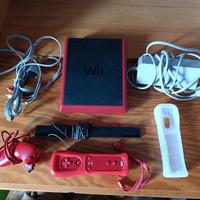 Nintendo wii mini+5 giochi+fucile nintendo