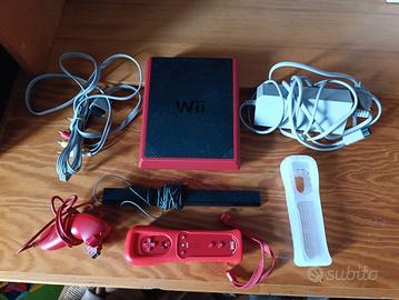 Nintendo wii mini+5 giochi+fucile nintendo