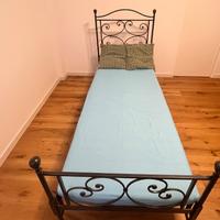 Letto in ferro battuto SINGOLO ,1 piazza
