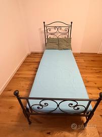 Letto in ferro battuto SINGOLO ,1 piazza
