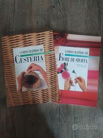 Corso illustrato di cesteria e fiori di carta
