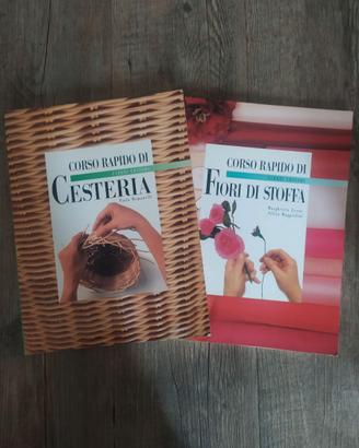 Corso illustrato di cesteria e fiori di carta