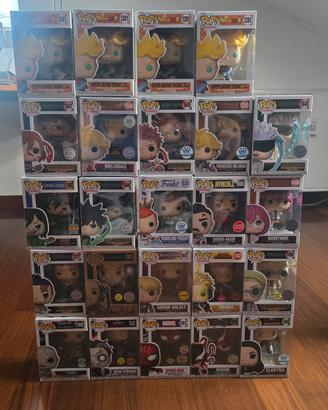Funko pop ( Naruto, OnePiece, Black Clover Etc.)