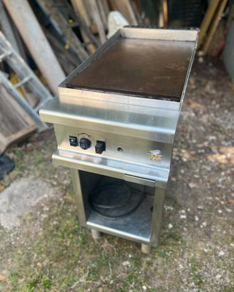 bistecchiera professionale a gas