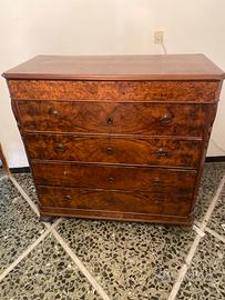 Cassettiera in legno