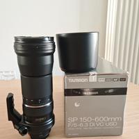 tamron sp 150 600 f 5 6.3 Di VC USD x Canon