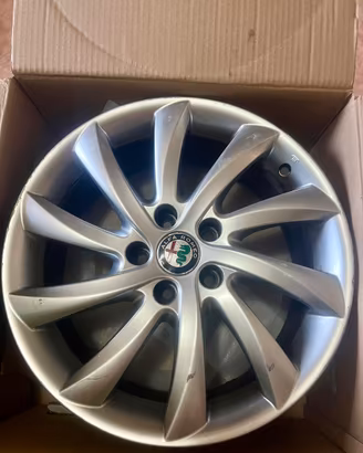 CERCHI IN LEGA 17’ Silver Alfa Romeo