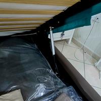 letto contenitore con materasso ortopedico 