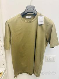 T-shirt Gran Sasso uomo verde oliva tg M/M nuova
