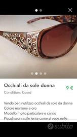 Occhiali da sole