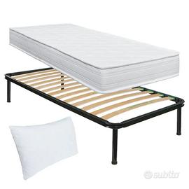 Rete e materasso da una piazza e mezza